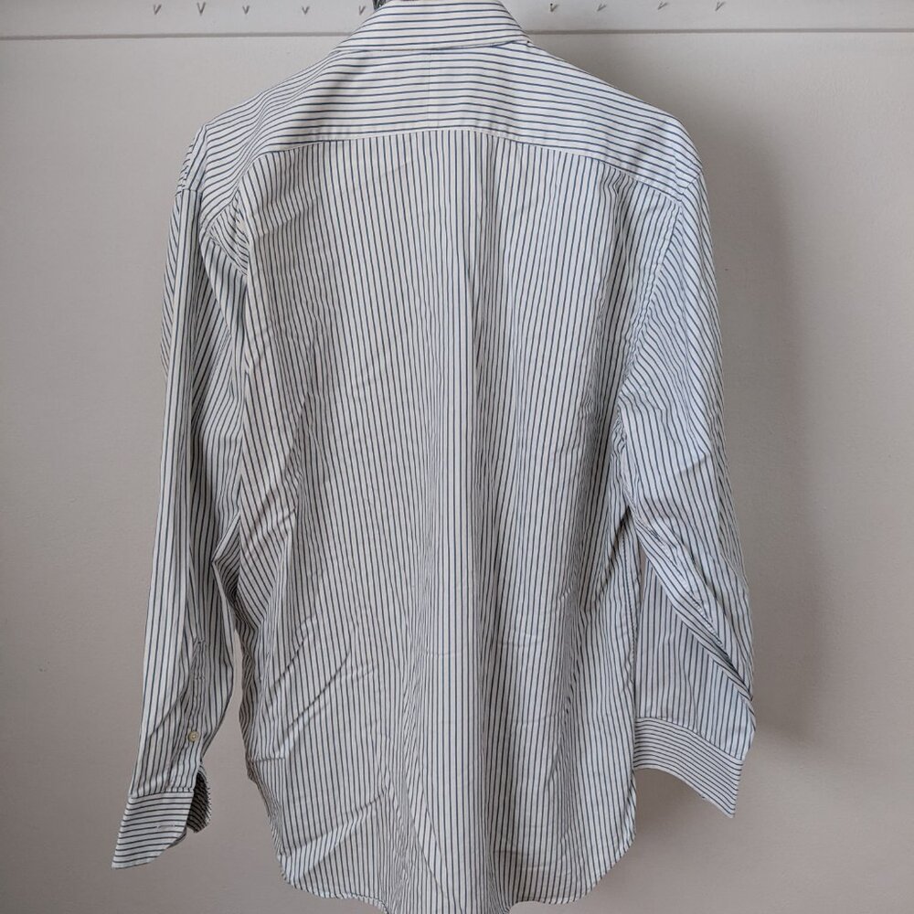 Daniel Cremieux 16.5x35 Dress Shirt - Blue/White - Picture 2 of 9